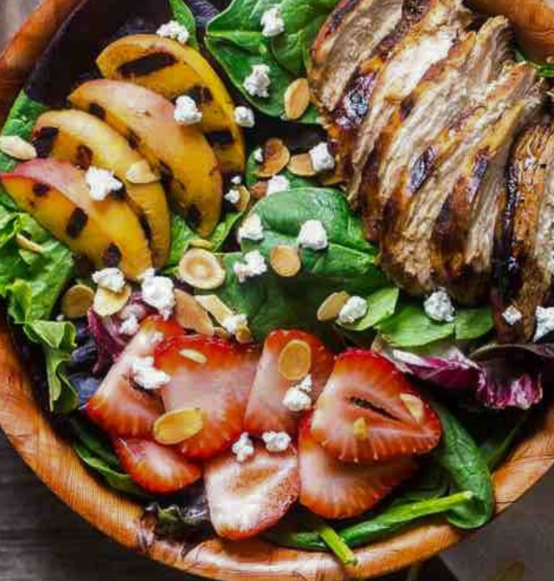 hearty and healthy salad